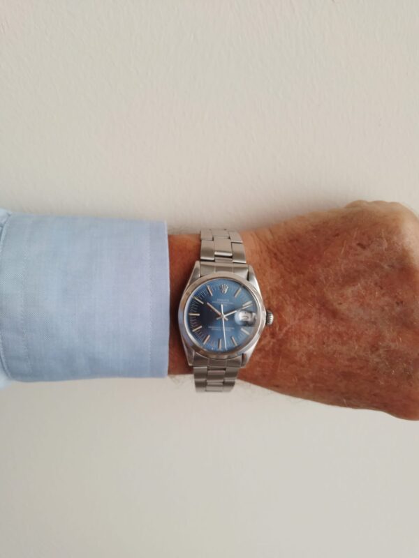 Venta de Reloj Rolex Oyster Perpetual Date Blue Sigma Dial 1972