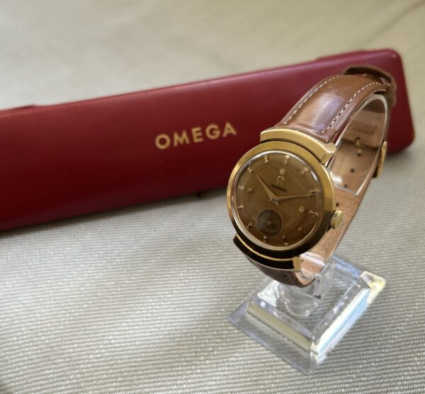 Reloj Omega Vintage oro amarillo 18k asegurado y con garantía