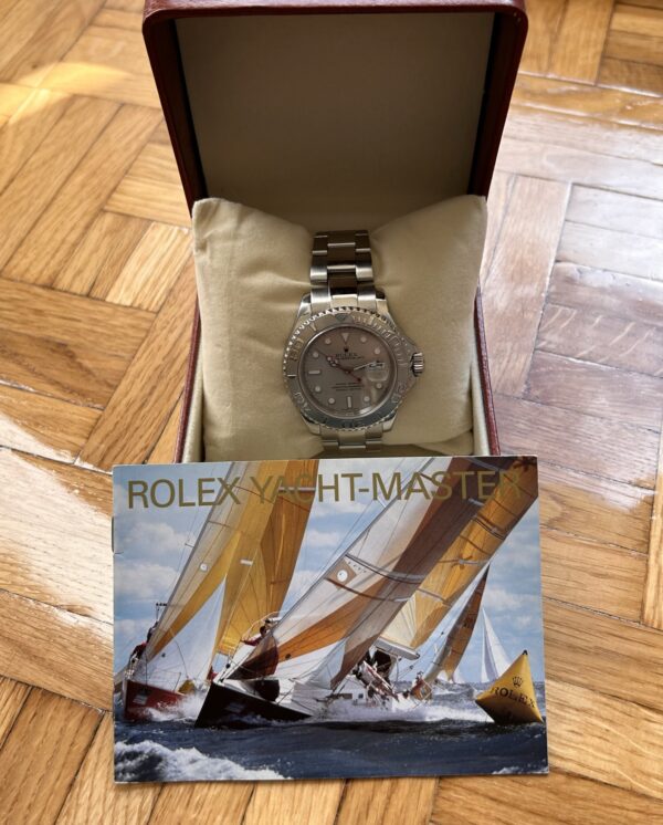 Rolex Yacht-Master 40 40mm Rolesium - platinum bezel - the original