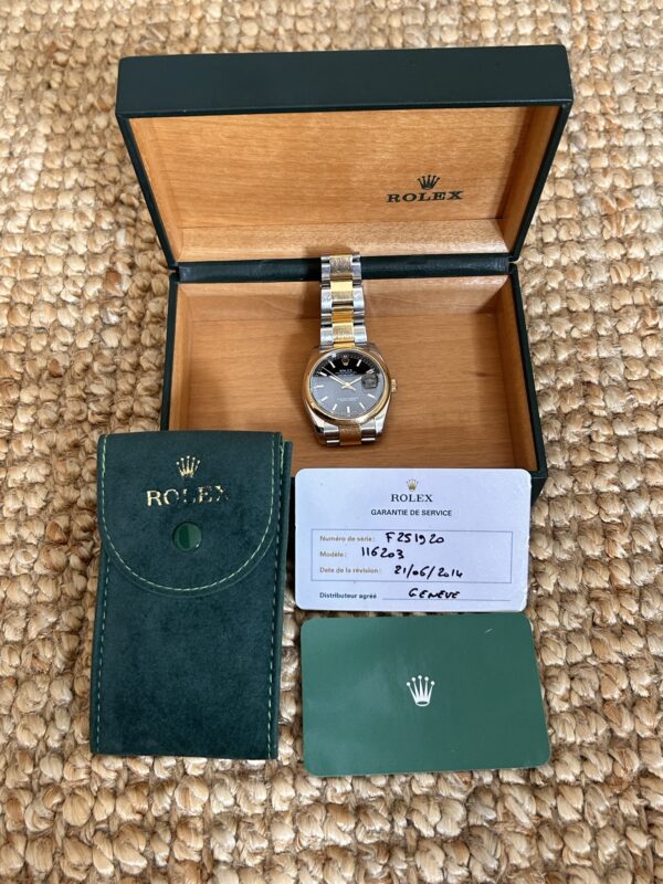 Rolex Datejust 36 Oyster Acero y Oro